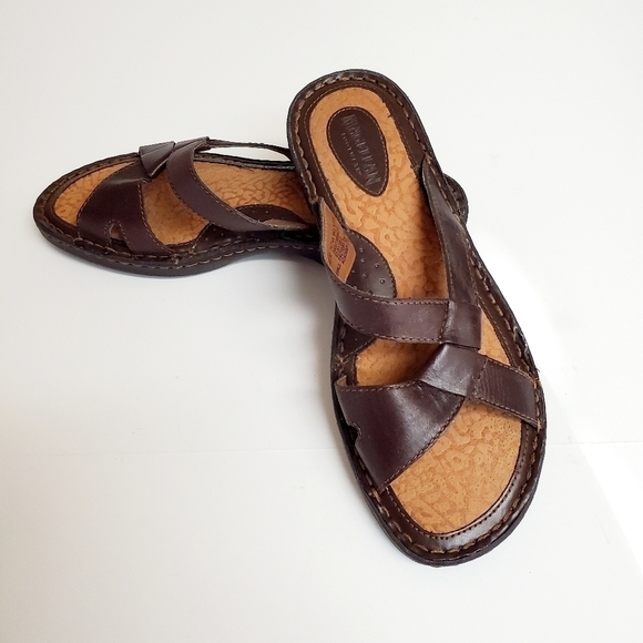 MAGELLAN FOOTWEAR LEATHER SANDALS - Picture 3 of 7